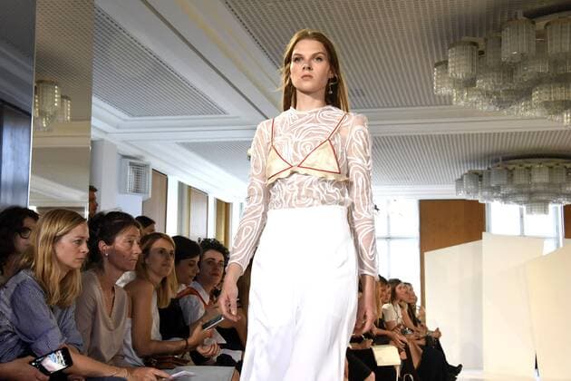 Model bei der Malaikaraiss Fashion Show auf der Mercedes-Benz Fashion Week Berlin Spring Summer 2017. Berlin, 28.06.2016 Foto:xFredericx xFuturexImage