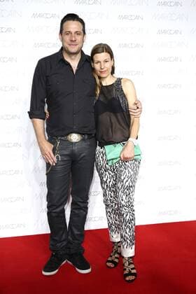 Berlin Fashion Week - Prominente bei Marc Cain Sascha Vollmer (The BossHoss) mit Freundin Jenny bei der Marc Cain Fashion Show auf der Mercedes-Benz Fashion Week Berlin Spring Summer 2017. Berlin, 28.06.2016 Foto:xS.xGabschx xFuturexImage