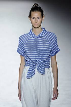 June 28, 2016 - Barcelona, Spain - A models wearing clothes from Sita Murt during the second day of 080 Barcelona Fashion Week on June 28, 2016 in Barcelona, Spain. Barcelona Spain  - ZUMAn230