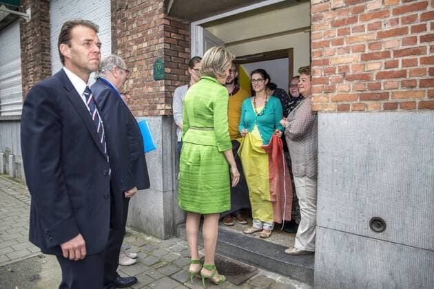 Königin Mathilde von Belgien bei Preisverleihung in Brüssel Queen Mathilde of Belgium pictured during the Federal Award ceremony for Poverty reduction , in Brussels, Wednesday 29 June 2016.  HATIMxKAGHAT 04880708