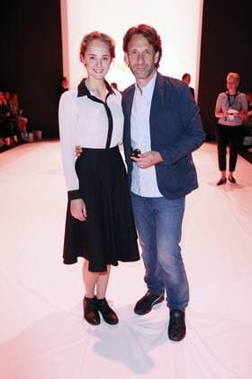 Falk-Willy Wild mit Freundin Vaile Fuchs bei der Sportalm Fashion Show auf der Mercedes-Benz Fashion Week Berlin Spring Summer 2017. Berlin, 29.06.2016 Foto:xS.xGabschx xFuturexImage