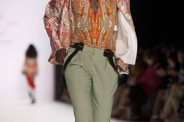 June 29, 2016 - Berlin, Germany - A model walks the runway at the Anja Gockel show during the Mercedes-Benz Fashion Week Berlin Spring Summer 2017 at Erika Hess Eisstadion in Berlin, Germany on June 29, 2016. Berlin Germany  - ZUMAn230