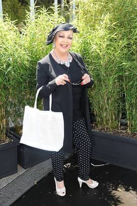 Barbara Schöne bei der Ankunft zur Minx by Eva Lutz Modenschau im Rahmen der Mercedes-Benz Fashion Week Frühjahr Sommer 2017 am 29.06.2016 in Berlin MBFW Fashionweek in Berlin 2016- Minx by Eva Lutz Fashion Show 