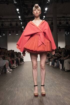 Model bei der I VR Isabel Vollrath Fashion Show auf der Mercedes-Benz Fashion Week Berlin Spring Summer 2017. Berlin, 29.06.2016 Foto:xFredericx xFuturexImage