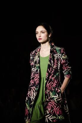 June 29, 2016 - Barcelona, Catalonia, Spain - A model walks the runway presenting the new Odalisques collection by fashion label Escorpion at the 080 Barcelona Fashion 2016 summer edition. Barcelona Spain - ZUMAo105