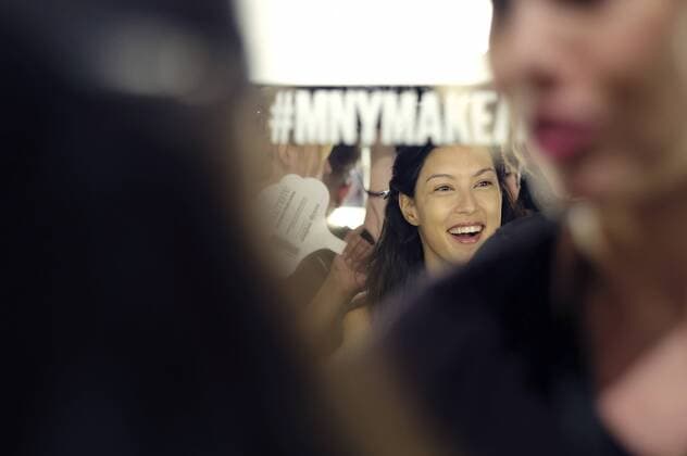 Rebecca Mir backstage bei der Minx by Eva Lutz Fashion Show auf der Mercedes-Benz Fashion Week Berlin Spring Summer 2017. Berlin, 29.06.2016 Foto:xS.xGabschx xFuturexImage