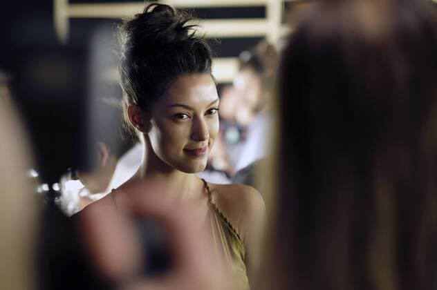 Rebecca Mir backstage bei der Minx by Eva Lutz Fashion Show auf der Mercedes-Benz Fashion Week Berlin Spring Summer 2017. Berlin, 29.06.2016 Foto:xS.xGabschx xFuturexImage