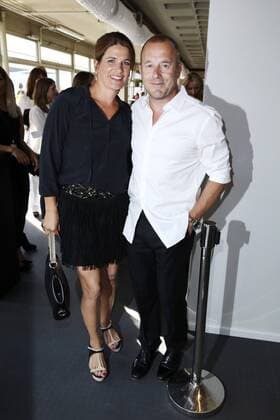 Heino Ferch mit Ehefrau Marie-Jeanette Ferch bei der Laurel Fashion Show auf der Mercedes-Benz Fashion Week Berlin Spring Summer 2017. Berlin, 29.06.2016 Foto:xS.xGabschx xFuturexImage
