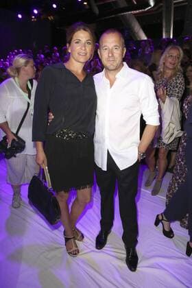 Heino Ferch mit Ehefrau Marie-Jeanette Ferch bei der Laurel Fashion Show auf der Mercedes-Benz Fashion Week Berlin Spring Summer 2017. Berlin, 29.06.2016 Foto:xS.xGabschx xFuturexImage