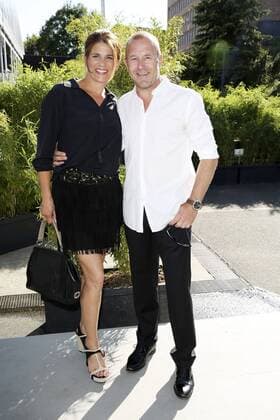 Heino Ferch mit Ehefrau Marie-Jeanette Ferch bei der Laurel Fashion Show auf der Mercedes-Benz Fashion Week Berlin Spring Summer 2017. Berlin, 29.06.2016 Foto:xS.xGabschx xFuturexImage