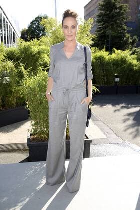 Jeanette Hain bei der Laurel Fashion Show auf der Mercedes-Benz Fashion Week Berlin Spring Summer 2017. Berlin, 29.06.2016 Foto:xS.xGabschx xFuturexImage