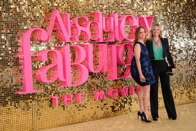 . 29 06 2016. London, United Kingdom. Stella McCartney and Kate Moss attend the Absolutely Fabulous: The Movie - World Film Premier.  xChrisxJosephx xi-Imagesx IIM-13009-0023