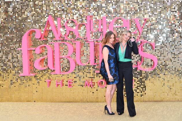 June 29, 2016 - London, London, UK - STELLA MCCARTNEY and KATE MOSS attend the ABSOLUTELY FABULOUS world film premiere...London, UK. London UK  - ZUMAl94_