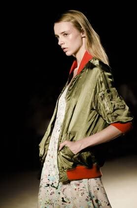 June 29, 2016 - Barcelona, Catalonia, Spain - A model walks the runway presenting the new Memories Of The Java Sea collection by fashion label Lebor Gabala at the 080 Barcelona Fashion 2016 summer edition. Barcelona Spain - ZUMAo105
