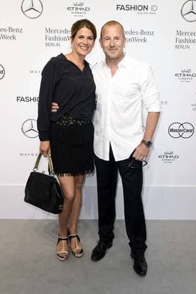 Heino Ferch mit Ehefrau Marie-Jeanette Ferch bei der Laurel Fashion Show auf der Mercedes-Benz Fashion Week Berlin Spring Summer 2017. Berlin, 29.06.2016 Foto:xFredericx xFuturexImage