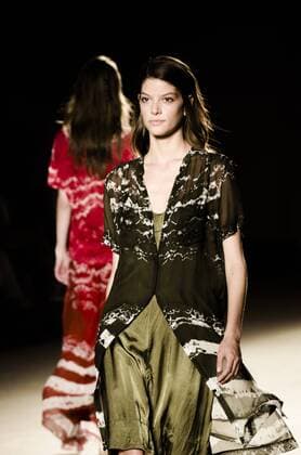June 29, 2016 - Barcelona, Catalonia, Spain - A model walks the runway presenting the new Memories Of The Java Sea collection by fashion label Lebor Gabala at the 080 Barcelona Fashion 2016 summer edition. Barcelona Spain - ZUMAo105