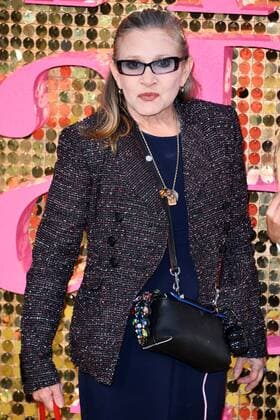 June 29, 2016 - London, London, UK - CARRIE FISHER attends the ABSOLUTELY FABULOUS world film premiere. London, UK. London UK  - ZUMAl94_