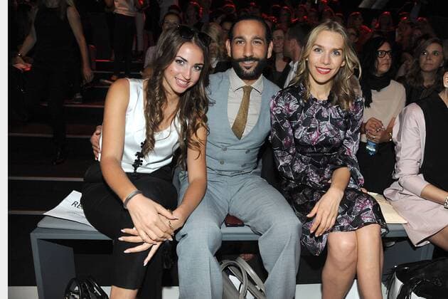 Ekaterina Leonova, Massimo Sinato und Julia Dietze bei der G.M.Kretschmer Modenschau im Rahmen der Mercedes-Benz Fashion Week Frühjahr Sommer 2017 am 29.06.2016 in Berlin MBFW Fashionweek in Berlin 2016- G.M.Kretschmer Fashion Show 