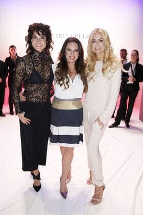 Marlene Lufen, Christine Neubauer und Jenny Elvers bei der Guido Maria Kretschmer Fashion Show auf der Mercedes-Benz Fashion Week Berlin Spring Summer 2017. Berlin, 29.06.2016 Foto:xS.xGabschx xFuturexImage