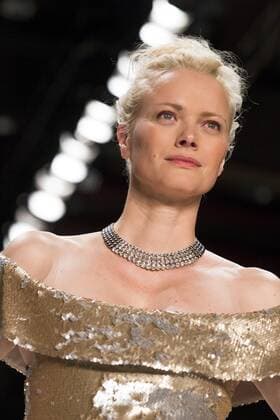 Berlin Fashion Week - Minx by Eva Lutz Modenschau June 29, 2016 - Berlin, Germany - Model Franziska Knuppe walks the runway at the Minx by Eva Lutz show during the Mercedes-Benz Fashion Week Berlin Spring Summer 2017 at Erika Hess Eisstadion in Berlin, Germany on June 29, 2016. Berlin Germany  - ZUMAn230