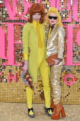 Pam Hogg und Josh Quinton bei der Absolutely Fabulous Filmpremiere in London June 29, 2016 - London, London, UK - PAM HOGG attends the ABSOLUTELY FABULOUS world film premiere. London, UK. London UK  - ZUMAl94_