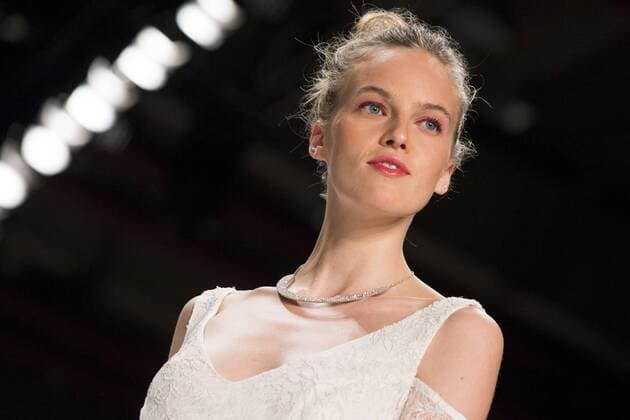 Berlin Fashion Week - Minx by Eva Lutz Modenschau June 29, 2016 - Berlin, Germany - A model walks the runway at the Minx by Eva Lutz show during the Mercedes-Benz Fashion Week Berlin Spring Summer 2017 at Erika Hess Eisstadion in Berlin, Germany on June 29, 2016. Berlin Germany  - ZUMAn230
