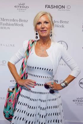 Marion Fedder - Ankunft zur Minx by Eva Lutz Fashion-Show im Rahmen der Mercedes-Benz Fashion Week Berlin Spring Summer 2017 im Erika-Hess-Eisstadion in Berlin am 29.06.2016. Mercedes-Benz Fashion Week Berlin Spring Summer 2017