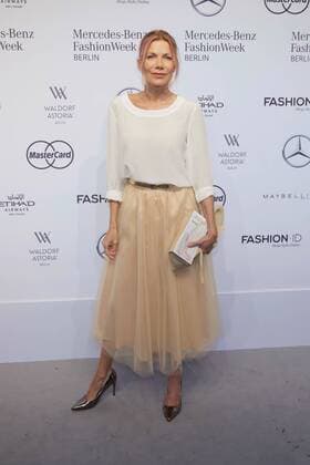 Ursula Karven - Ankunft zur Minx by Eva Lutz Fashion-Show im Rahmen der Mercedes-Benz Fashion Week Berlin Spring Summer 2017 im Erika-Hess-Eisstadion in Berlin am 29.06.2016. Mercedes-Benz Fashion Week Berlin Spring Summer 2017