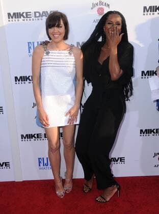 June 29, 2016 - Hollywood, CA, United States - 29 June 2016 - Hollywood. Aubrey Plaza, Tasha Smith. Arrivals for the Premiere Of 20th Century Fox s Mike And Dave Need Wedding Dates held at Cinerama Dome at ArcLight Hollywood. Photo Credit: Hollywood United States - ZUMAa123