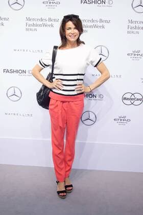 Berlin Fashion Week - Prominente bei der Laurel Modenschau Gerit Kling - Ankunft zur Laurèl Fashion-Show im Rahmen der Mercedes-Benz Fashion Week Berlin Spring Summer 2017 im Erika-Hess-Eisstadion in Berlin am 29.06.2016. Mercedes-Benz Fashion Week Berlin Spring Summer 2017