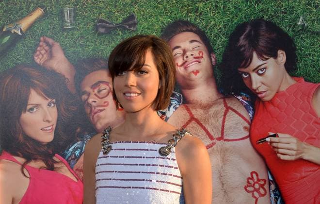 Mike and Dave Need Wedding Dates Filmpremiere in Hollywood Cast member Aubrey Plaza attends the premiere of the motion picture comedy Mike and Dave Need Wedding Dates at the ArcLight Cinema Dome in the Hollywood section of Los Angeles on June 29, 2016. Storyline: Hard-partying brothers place an online ad to find the perfect dates for their sister s Hawaiian wedding. Hoping for a wild getaway, the boys instead find themselves outsmarted and out-partied by the uncontrollable duo.  LAP2016062909 JIMxRUYMEN