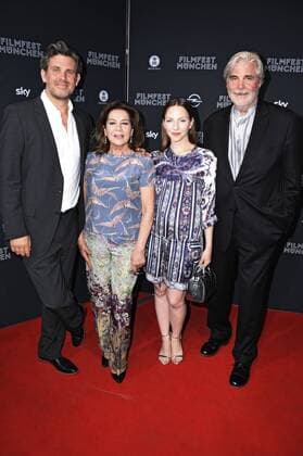 Steffen Groth, Hannelore Elsner, Katharina Schüttler und Peter Simonischek bei der Premiere von Die Welt der Wunderlichs auf dem 34. Filmfest München 201 im Arri Kino. München, 29.06.2016 Foto:xP.xSchönbergerx xFuturexImage