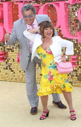 Absolutely Fabulous: The Movie Premiere London.UK. The Krankies ( Ian Tough and Janette Tough) at the Absolutely Fabulous: The Movie, World Premiere at the Odeon Leicester Square. 29th June 2016. LMK73-60777-300616. 
