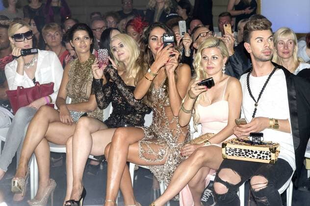 Micaela Schäfer, Yvonne Woelke und Janina Youssefian bei der Matthias Maus Mbrilliant Fashion Night auf der Mercedes-Benz Fashion Week Berlin Spring Summer 2017. Berlin, 29.06.2016 Foto:xK.xWernerx xFuturexImage