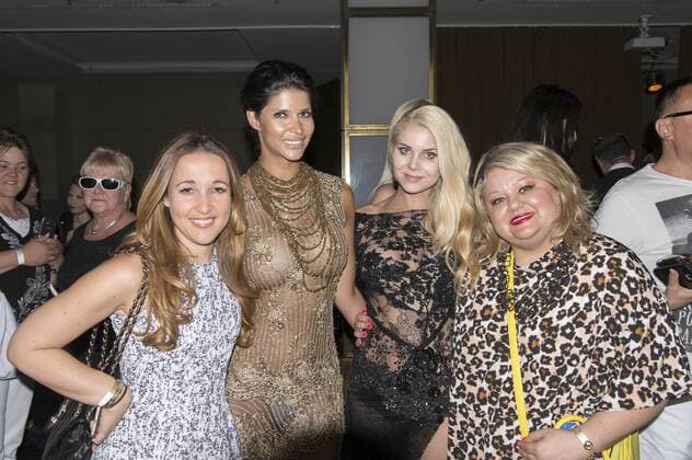 Claudia Campus, Micaela Schäfer, Yvonne Woelke und Betty Amrhein bei der Matthias Maus Mbrilliant Fashion Night auf der Mercedes-Benz Fashion Week Berlin Spring Summer 2017. Berlin, 29.06.2016 Foto:xK.xWernerx xFuturexImage