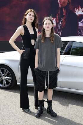 Lucie von Alten und Eliot Sumner beim Mercedes-Benz Fashion Talk auf der Mercedes-Benz Fashion Week Berlin Spring Summer 2017. Berlin, 30.06.2016 Foto:xS.xGabschx xFuturexImage