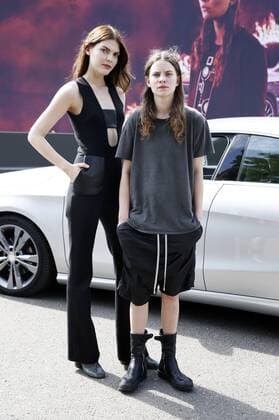 Berlin Fashion Week - Eliot Sumner Lucie von Alten und Eliot Sumner beim Mercedes-Benz Fashion Talk auf der Mercedes-Benz Fashion Week Berlin Spring Summer 2017. Berlin, 30.06.2016 Foto:xS.xGabschx xFuturexImage
