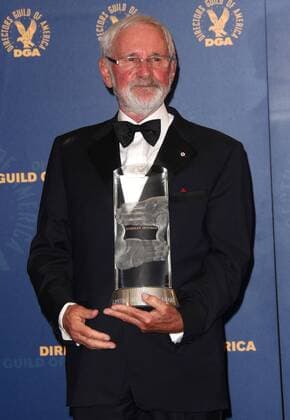 Jan 30, 2010 - Los Angeles, California, USA - NORMAN JEWISON with his lifetime achievement award in the press room at the 62nd Annual Directors Guild Awards at the Hyatt Regency Century Plaza in Los Angeles. - ZUMAo05_