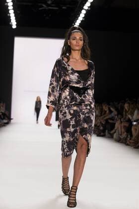 June 29, 2016 - Berlin, Germany - A model walks the runway at the Guido Maria Kretschmer show during the Mercedes-Benz Fashion Week Berlin Spring Summer 2017 at Erika Hess Eisstadion in Berlin, Germany on June 29, 2016. Berlin Germany  - ZUMAn230