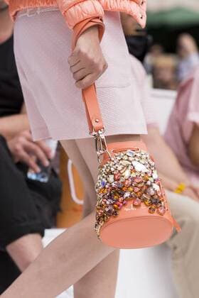 June 30, 2016 - Berlin, Germany - A model walks the runway (detail) at the Marina Hoermanseder show during the Mercedes-Benz Fashion Week Berlin Spring Summer 2017 at Kronprinzenpalais in Berlin, Germany on June 30, 2016. Berlin Germany  - ZUMAn230