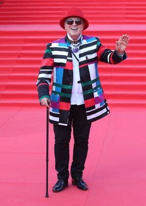 MOSCOW, RUSSIA - JUNE 30, 2016: Russian fashion designer Slava Zaitsev at the closing of the 38th Moscow International Film Festival. Vyacheslav Prokofyev TASS  TS028813