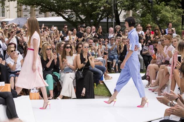 June 30, 2016 - Berlin, Germany - Models walk the runway at the Marina Hoermanseder show during the Mercedes-Benz Fashion Week Berlin Spring Summer 2017 at Kronprinzenpalais in Berlin, Germany on June 30, 2016. Berlin Germany  - ZUMAn230
