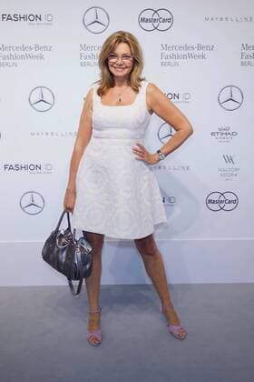 Maren Gilzer - Ankunft zur Designer for Tomorrow by Fashion ID Fashion-Show im Rahmen der Mercedes-Benz Fashion Week Berlin Spring Summer 2017 im Erika-Hess-Eisstadion in Berlin am 30.06.2016. Mercedes-Benz Fashion Week Berlin Spring Summer 2017