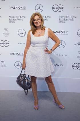 Maren Gilzer - Ankunft zur Designer for Tomorrow by Fashion ID Fashion-Show im Rahmen der Mercedes-Benz Fashion Week Berlin Spring Summer 2017 im Erika-Hess-Eisstadion in Berlin am 30.06.2016. Mercedes-Benz Fashion Week Berlin Spring Summer 2017