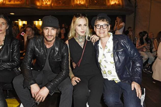 Thomas Hayo, Lexy Hell und Rolf Scheider bei der Marcel Ostertag Fashion Show auf der Mercedes-Benz Fashion Week Berlin Spring Summer 2017. Berlin, 30.06.2016 Foto:xFredericx xFuturexImage