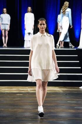 Model bei der Marcel Ostertag Fashion Show auf der Mercedes-Benz Fashion Week Berlin Spring Summer 2017. Berlin, 30.06.2016 Foto:xFredericx xFuturexImage