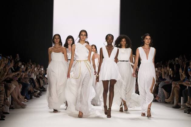 June 30, 2016 - Berlin, Germany - Models walk the runway at the Dimitri show during the Mercedes-Benz Fashion Week Berlin Spring Summer 2017 at Erika Hess Eisstadion in Berlin, Germany on June 30, 2016. Berlin Germany  - ZUMAn230