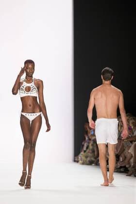 June 30, 2016 - Berlin, Germany - Models walk the runway at the Dimitri show during the Mercedes-Benz Fashion Week Berlin Spring Summer 2017 at Erika Hess Eisstadion in Berlin, Germany on June 30, 2016. Berlin Germany  - ZUMAn230