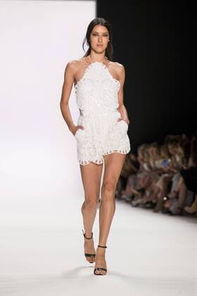June 30, 2016 - Berlin, Germany - A model walks the runway at the Dimitri show during the Mercedes-Benz Fashion Week Berlin Spring Summer 2017 at Erika Hess Eisstadion in Berlin, Germany on June 30, 2016. Berlin Germany  - ZUMAn230