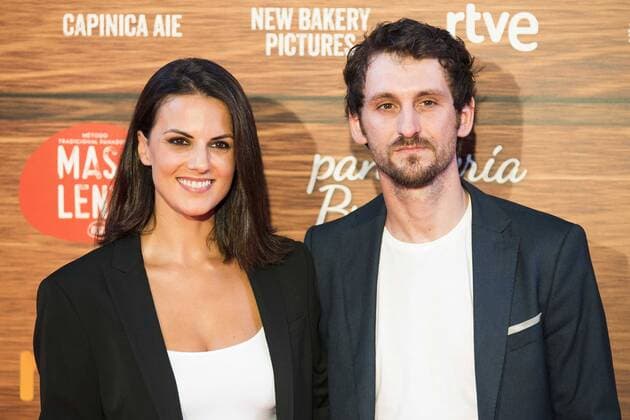 Raul Arevalo and his girlfriend attends to the premiere of the spanish film Mi Panaderia en Brooklyn at Cines Capitol in Madrid. June 30 2016.  (201606030033)